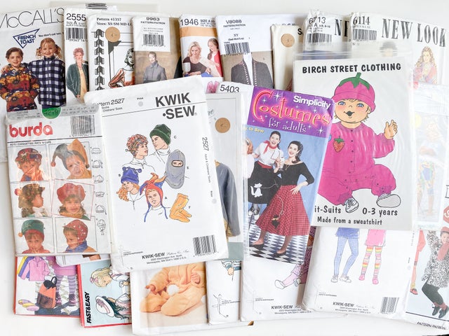 Large Collection of Sewing Patterns 1